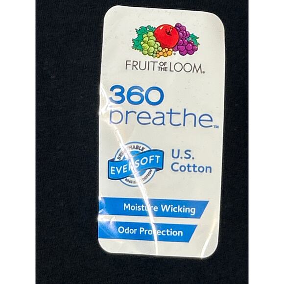 Fruit of the Loom Tank Top 2XL Black NEW 360 Breathe Moisture Wicking Lot of 3 - Picture 2 of 4